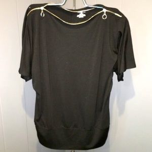 Lane Bryant Zipper neckline top size 18/20